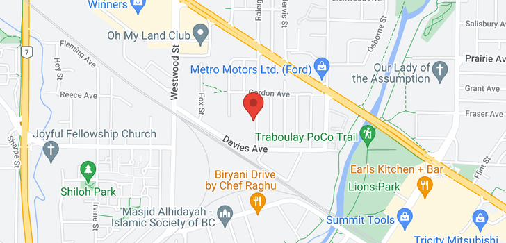 map of 3149 RALEIGH STREET
